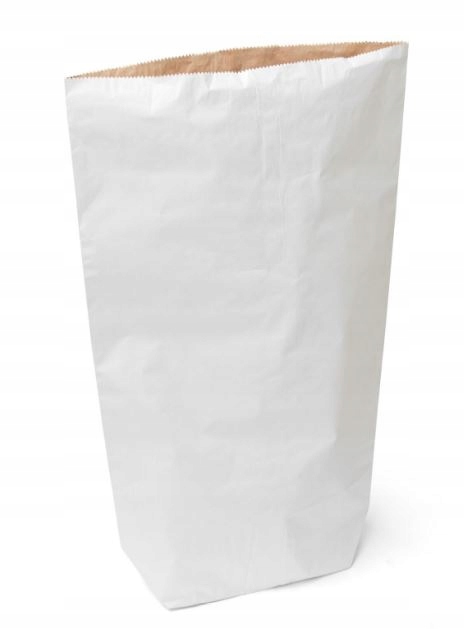 Worek papierowy biały 50x80cm 2-warstwowy 1 sztuka