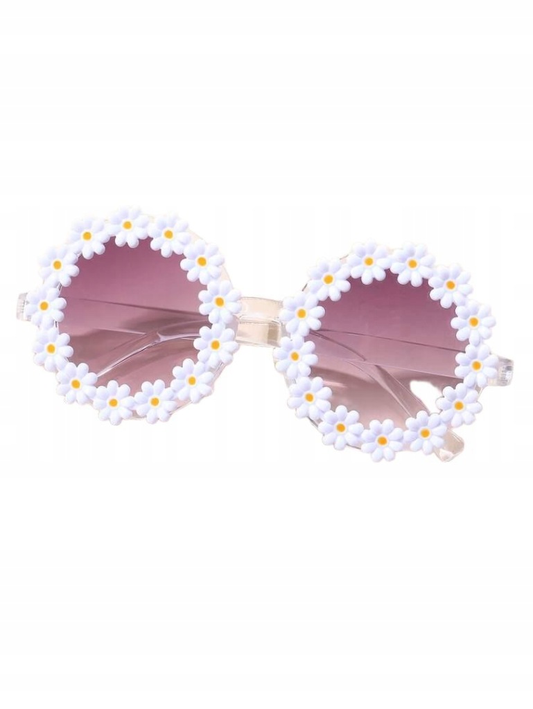 Shein okulary przeciwsłoneczne stokrotki SC1 jhs