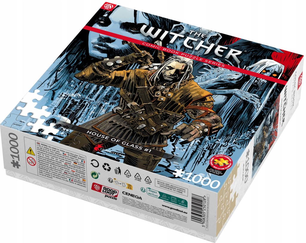 PUZZLE Puzzle The Witcher (Wiedźmin) House of Glass - 1000 Elementów
