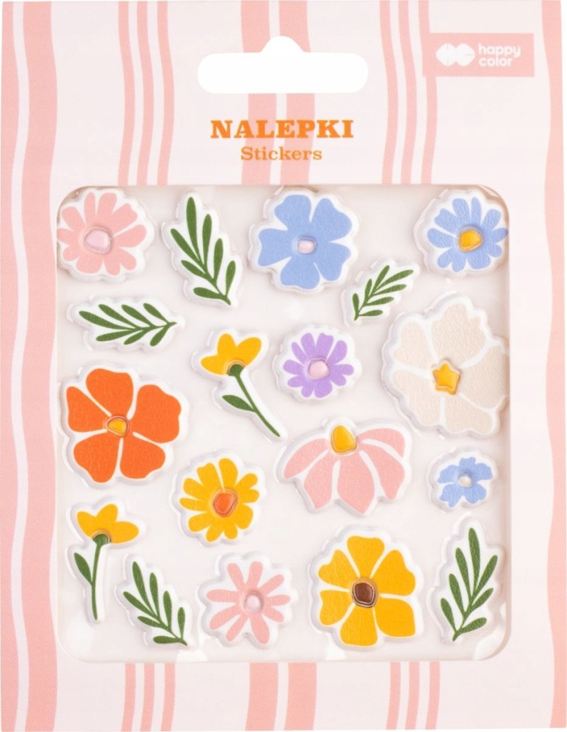 Naklejki BLOOM 18 szt. Happy Color 2104