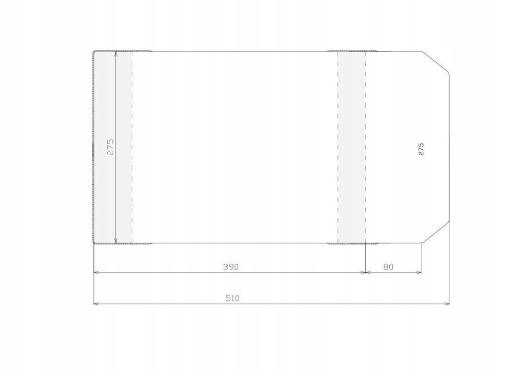 OKŁADKA NA ZESZYT 275 REGULOWANA 275*390-470MM 1SZT SZTAPEL