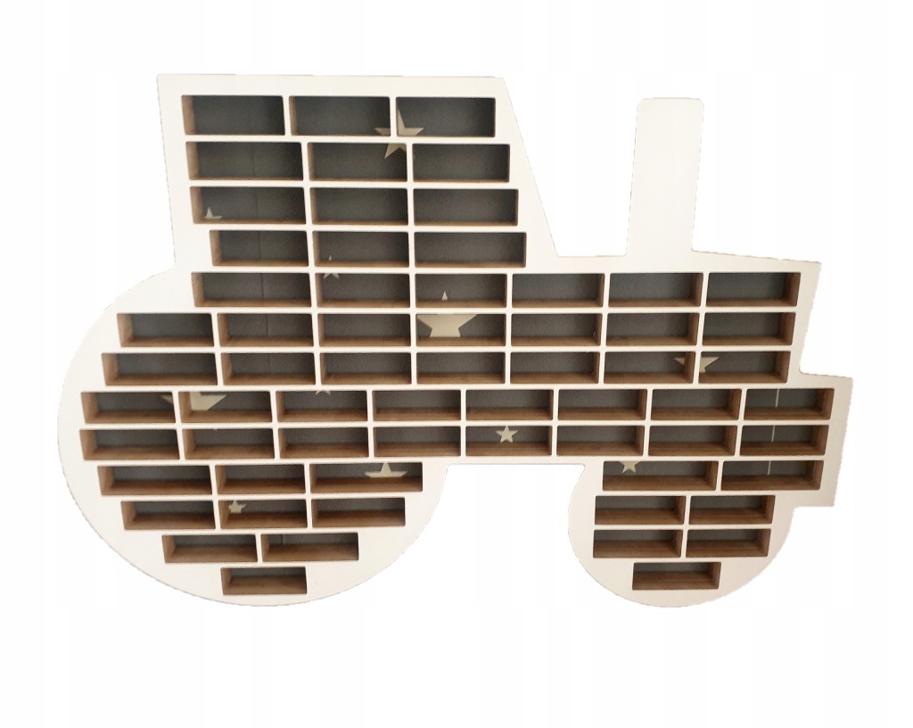Regał Moliland 80 x 3,6 x 55 cm biały