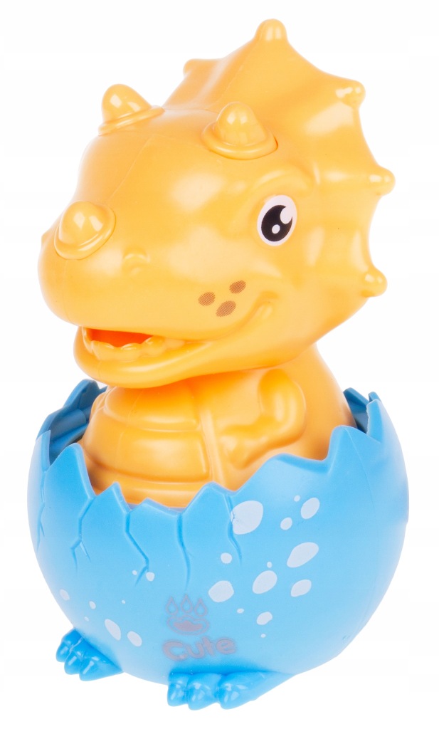 DINOZAUR W JAJKU 10 CM PO NACIŚNIĘCIU JEŹDZI DO PRZODU