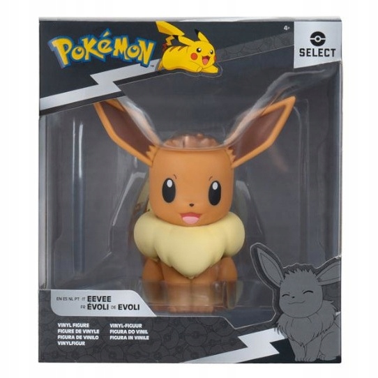 Pokemon Select Figurka WINYLOWA Kolekcjonerska Bitewna EEVEE 9 cm PKW4427