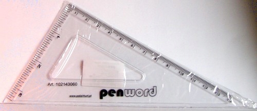 Ekierka średnia 30/60 - 14cm Penword