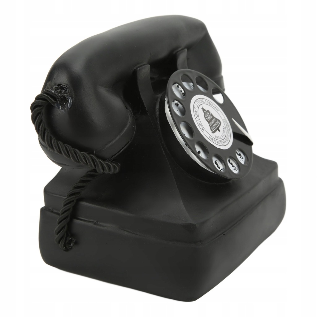 Model telefonu obrotowego Vintage Ozdoba telefonu stacjonarnego 0F