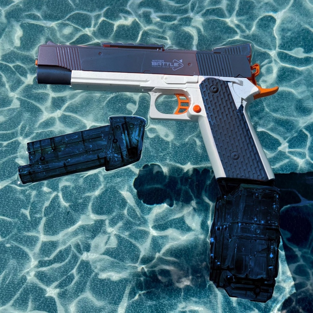 PISTOLET NA WODĘ ELEKTRYCZNY IDEALNE NA IMPREZY PRZY BASENIE PLAŻY ZABAWA