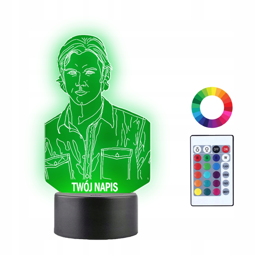 Lampka nocna Plexido wielokolorowy