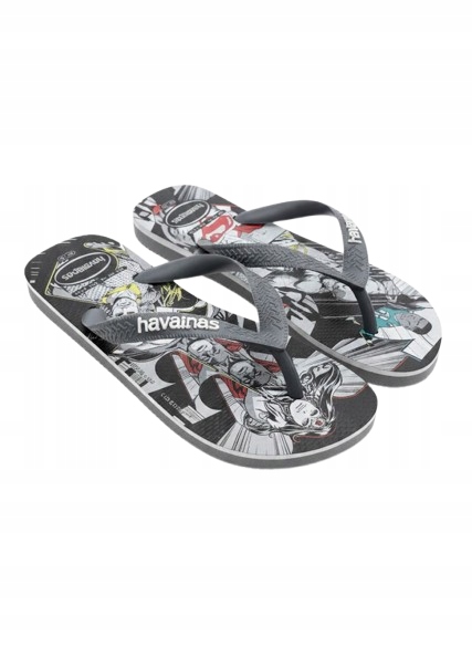 Havaianas klapki dziecięce guma szary rozmiar 35-36