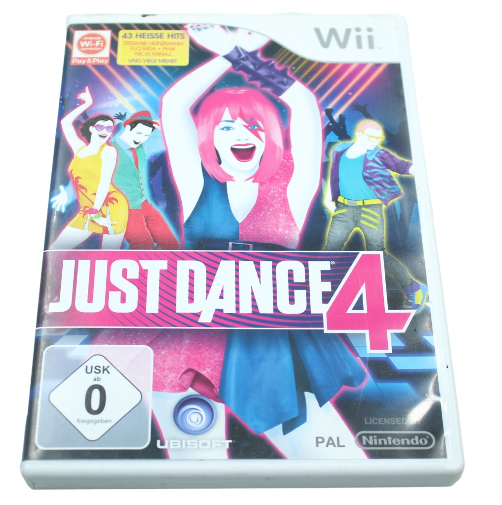 Just Dance 4 Nintendo Wii pudełkowa