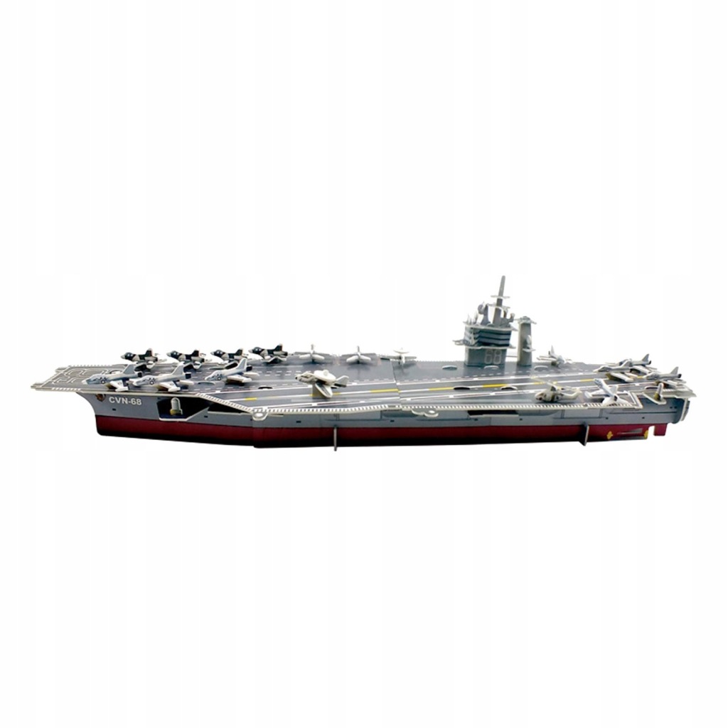 Miniaturowe Modele Lotniskowca do Składania, Puzzle 3D do Salonu TH887H
