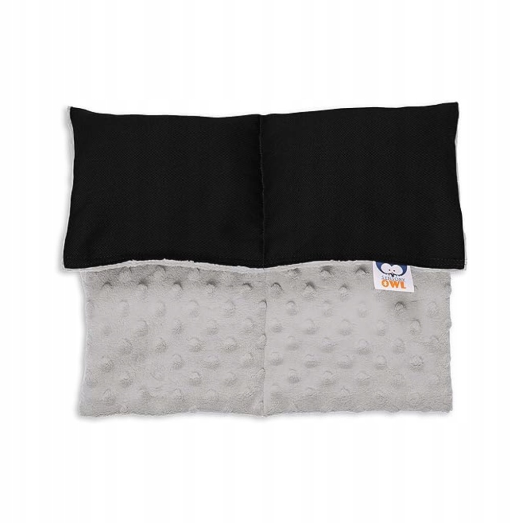 Poduszka obciążeniowa Mała, Odstresowująca, ADHD, Autyzm, 2kg, Czarno-szara