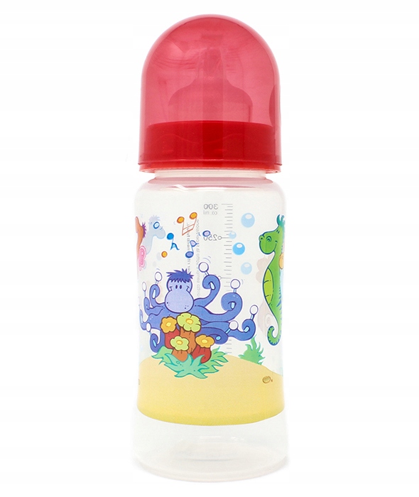 POUPY Butelka do karmienia dzieci 300ml 0m+