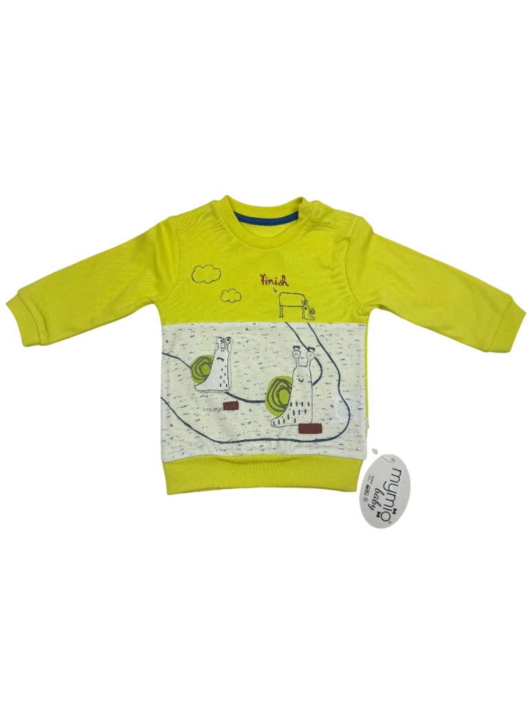Komplet dziecięcy Minoti - bluza spodnie chłopięcy Onno Baby 68 cm