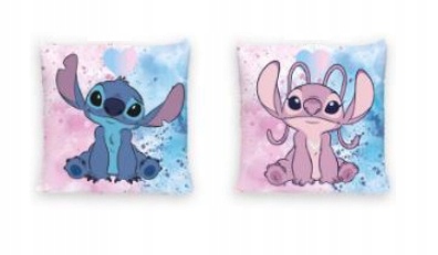 Poszewka na poduszkę jasiek Stitch dziecięca 40x40 VELVET Stich