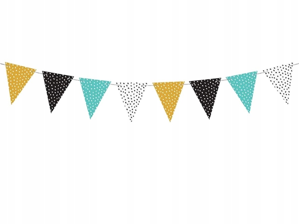 Girlanda Partydeco Dinozaury 1,3 m wielokolorowa