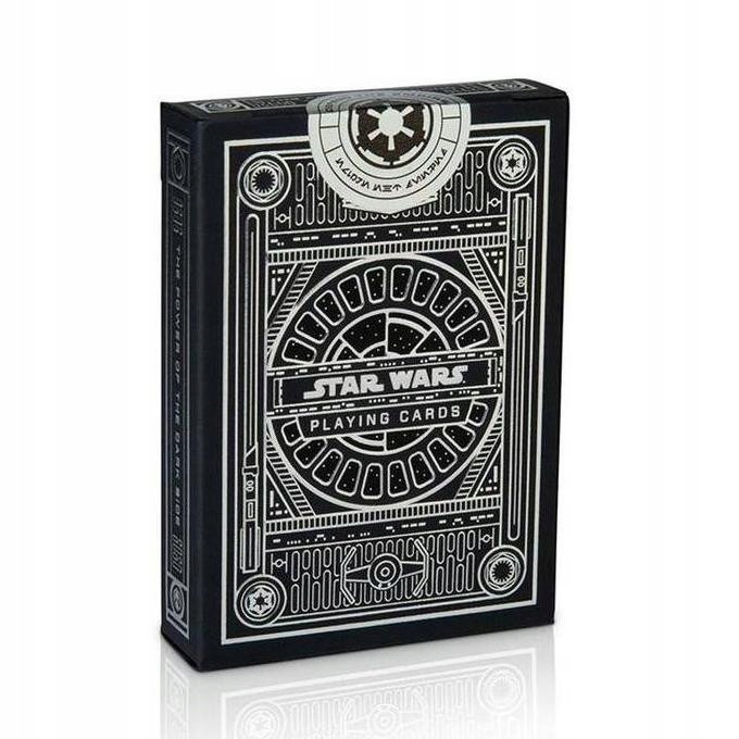 Theory11 SILVER STAR WARS The Dark Side (czarne) - karty klasyczne