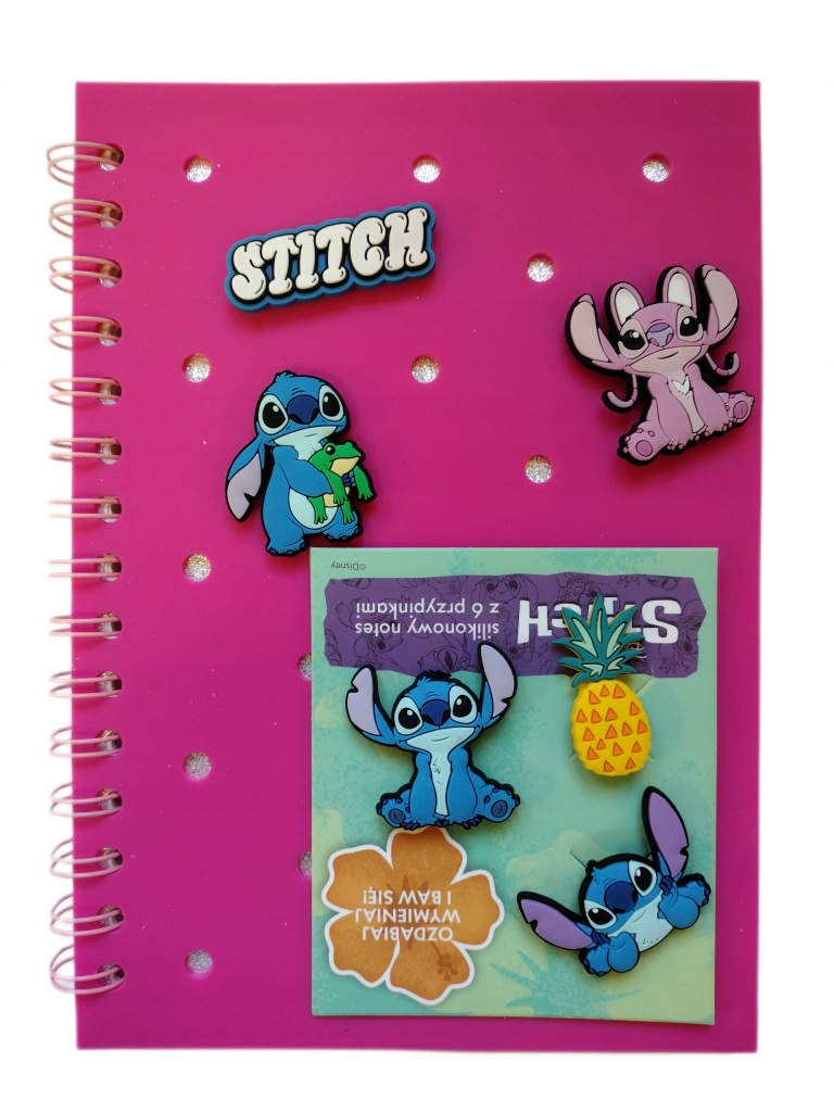 Notes A5 Beniamin Lilo i Stitch wielokolorowy