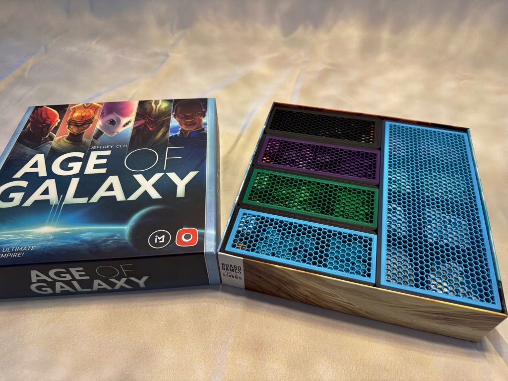 Age of Galaxy (Druga edycja) – Insert / Organizer do gry planszowej