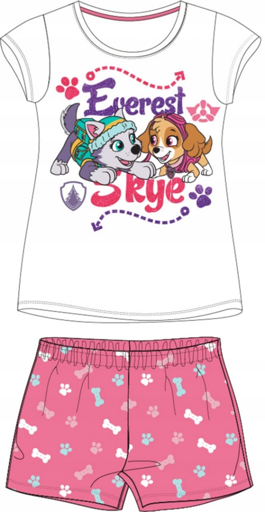 PSI PATROL PIŻAMA DZIEWCZĘCA PAW PATROL R122