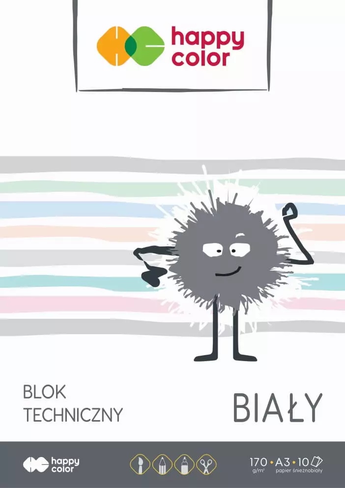 Zeszyt gładki A3 Happy Color 10 kartek