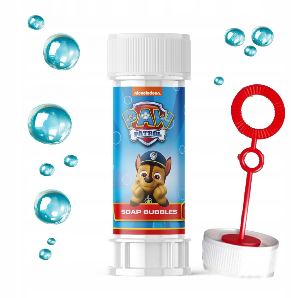 Bańki mydlane Psi Patrol tradycyjne wielokolorowe 60 ml