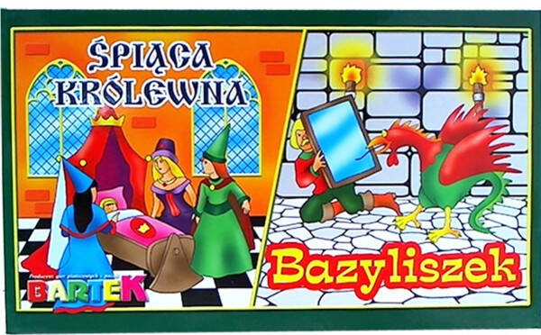 Gra planszowa Gra Śpiąca Królewna i Bazyliszek Bartek