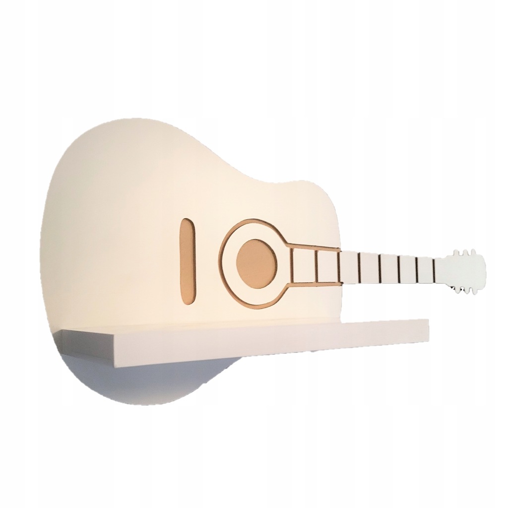 Półka Gitara instrument muzyczny do pokoju dziecka