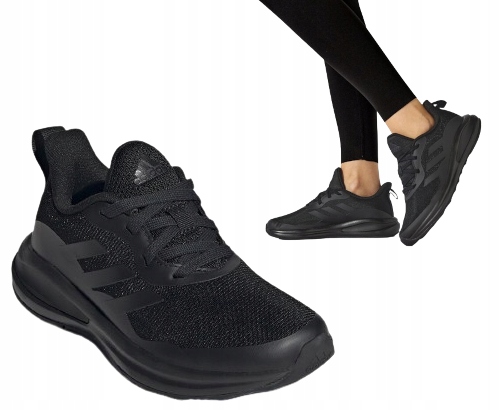 Buty dziecięce sportowe adidas FORTARUN K GZ4416 czarne 28