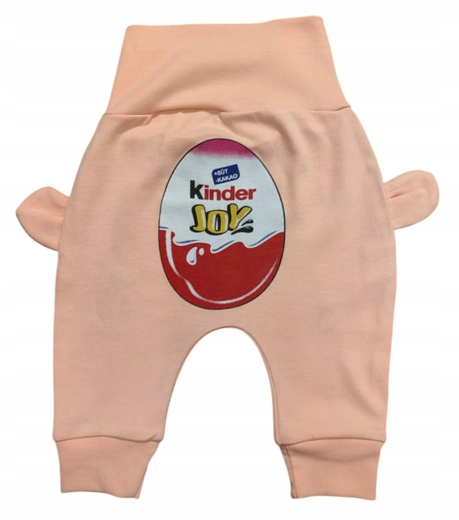 SPODNIE Niemowlęce Bawełniane Spodenki KINDER JOY rozmiar 56-62 cm