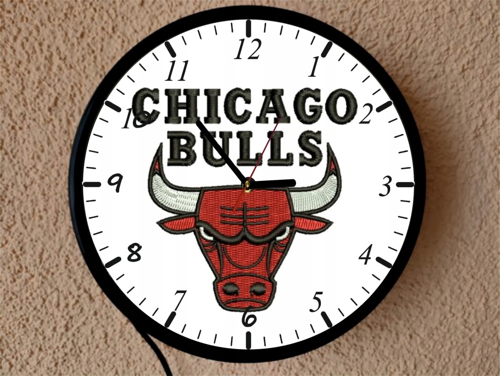 Zegar lampka nocna CHICAGO BULLS