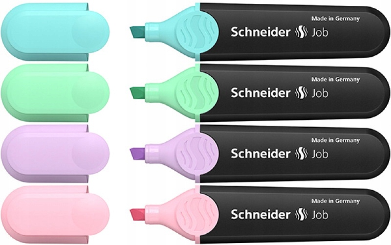 Zakreślacz wielokolorowy Schneider 4 szt.