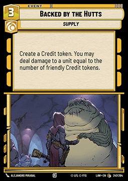 A Lawless Time: Backed by the Hutts