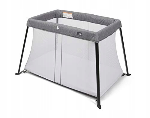 Babylo Liteway Lightweight Travel Cot - Grey Mélan