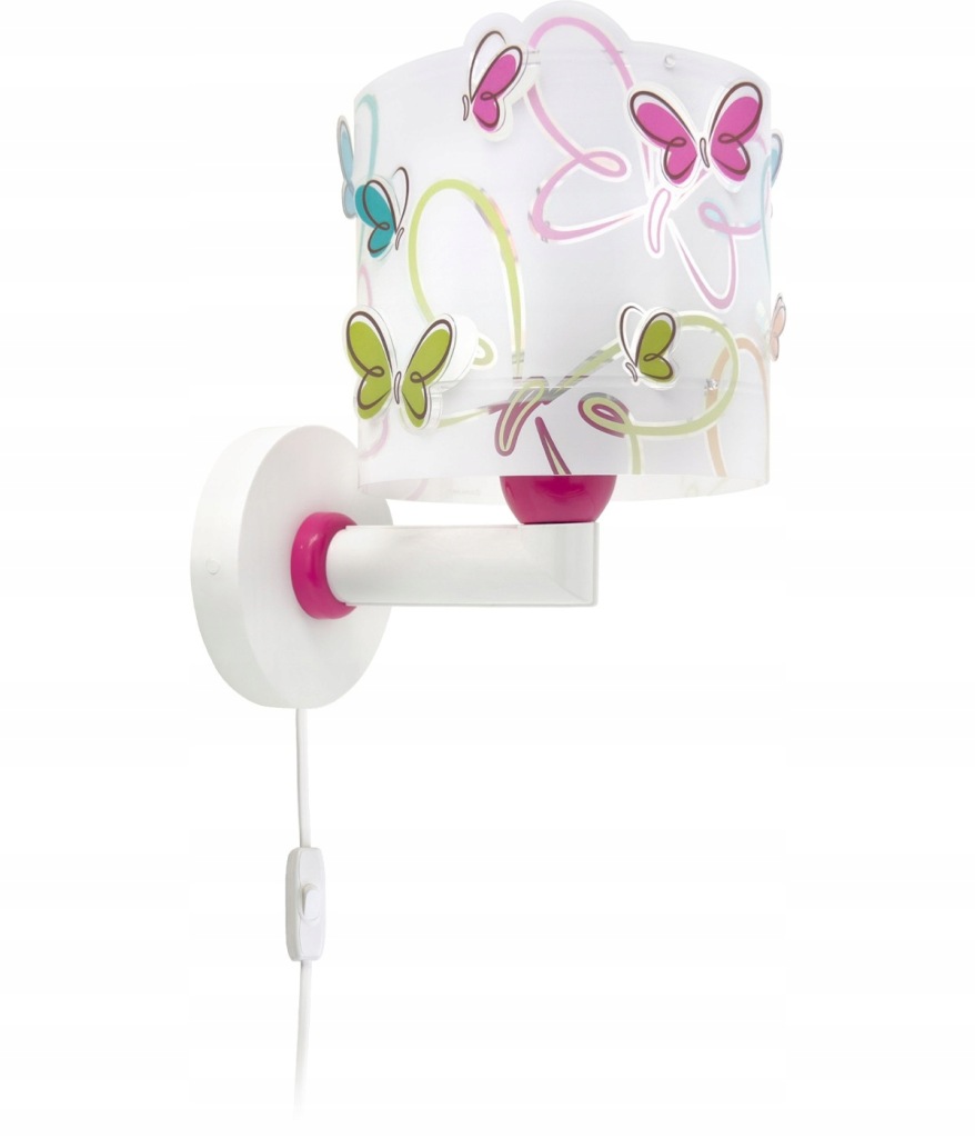 Lampa ścienna Dalber E27 wielokolorowy