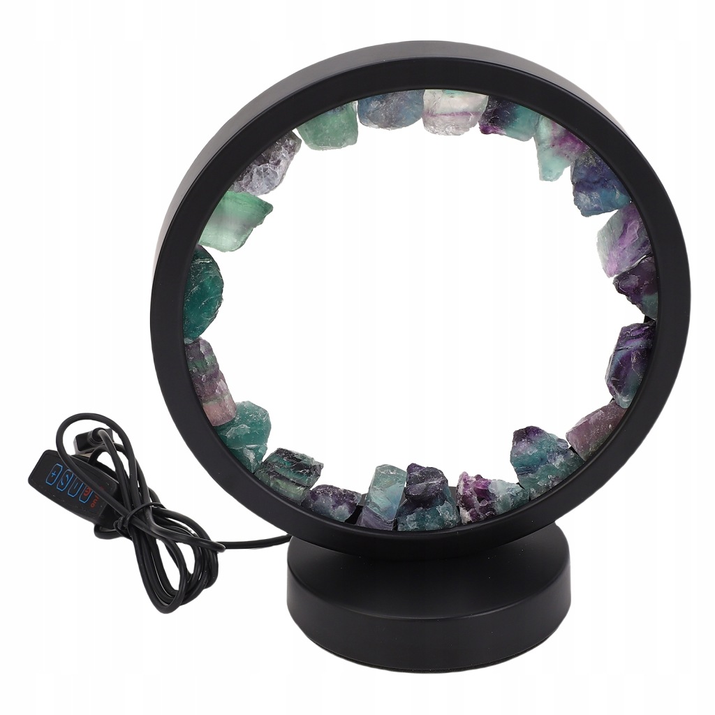 Crystal Stone Lampa interfejs USB 3 Tryb koloru Regulowany N5
