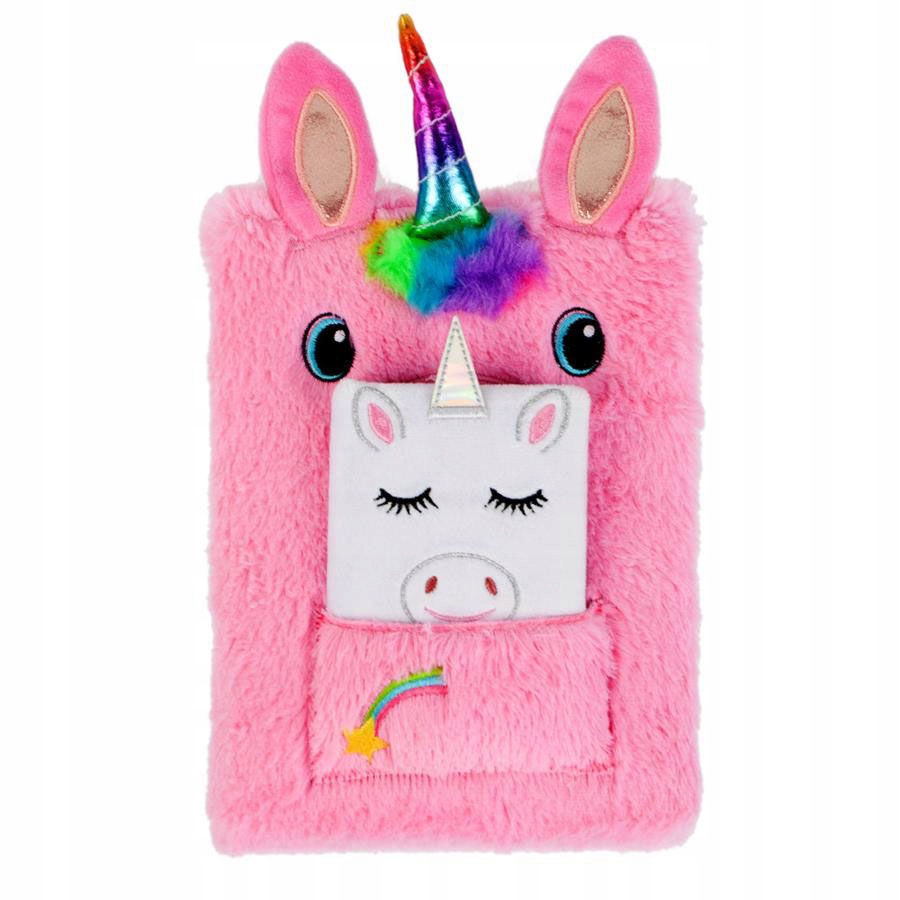 Pamiętnik pluszowy Unicorn