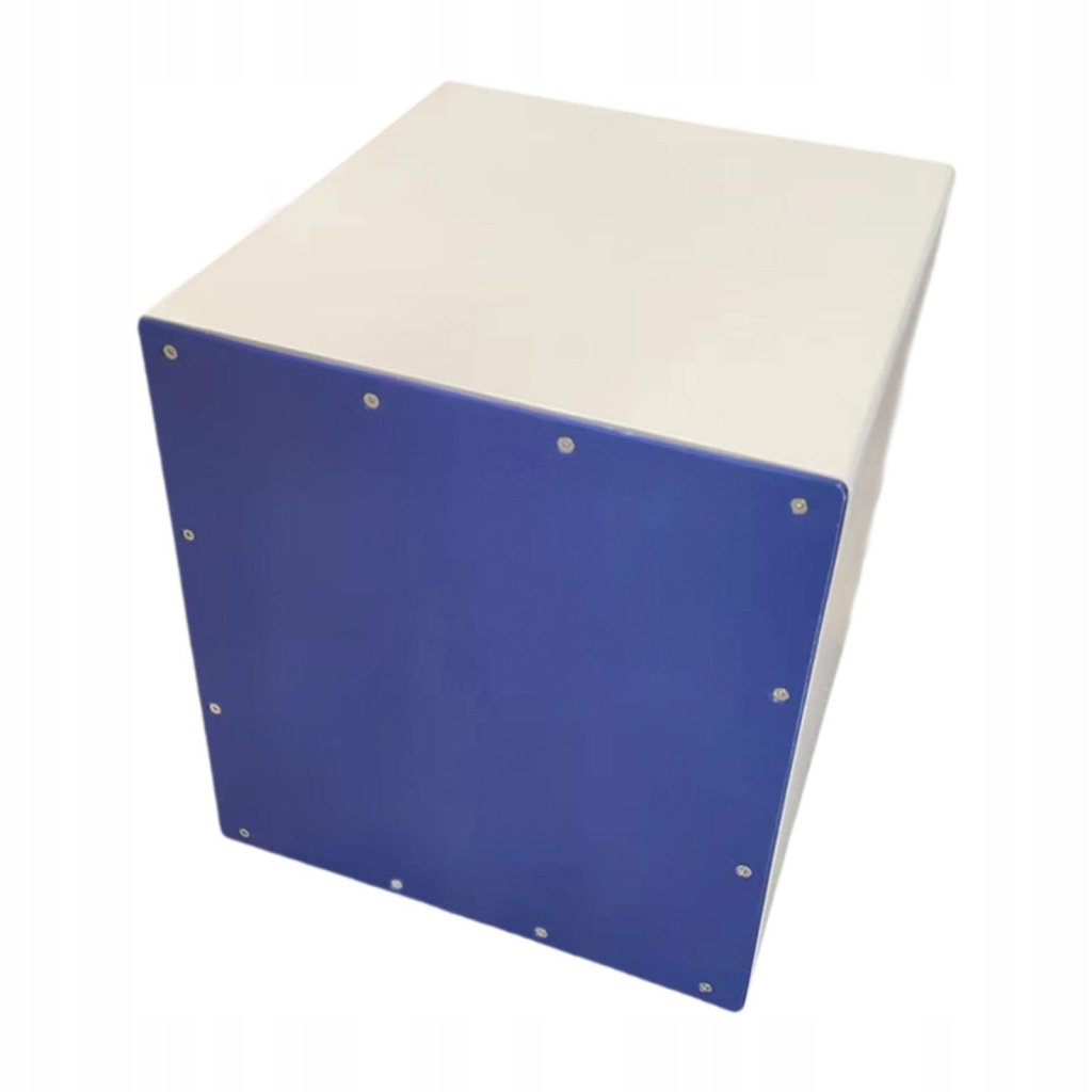 Toddlers Percussion Instrument Box Drum Drum Wooden Percussion blue