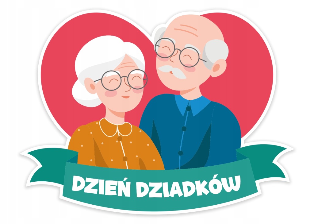 DEKORACJA NA DZIEŃ BABCI I DZIADKA - DZIEŃ DZIADKÓW (DUŻA A3) - LearnHow