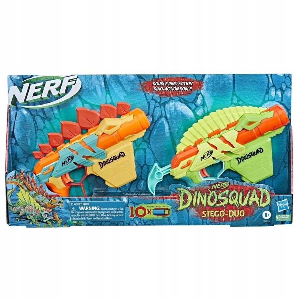 NERF DinoSquad Stego-Duo Praca zbiorowa