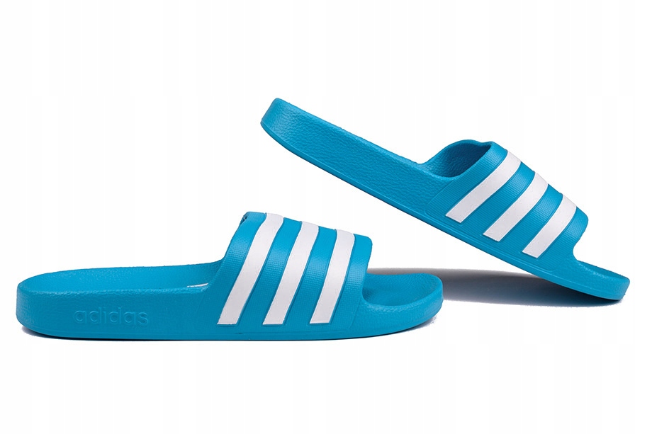 Adidas klapki dziecięce tworzywo sztuczne niebieski rozmiar 32
