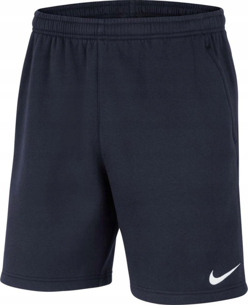 Nike krótkie spodenki przed kolano bawełna niebieski rozmiar 152