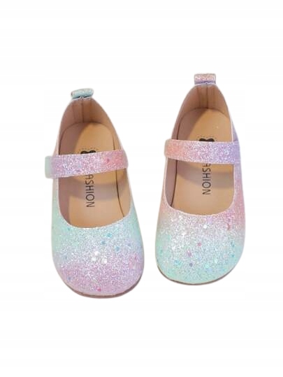 Shein baletki dziecięce wielokolorowy rozmiar 35
