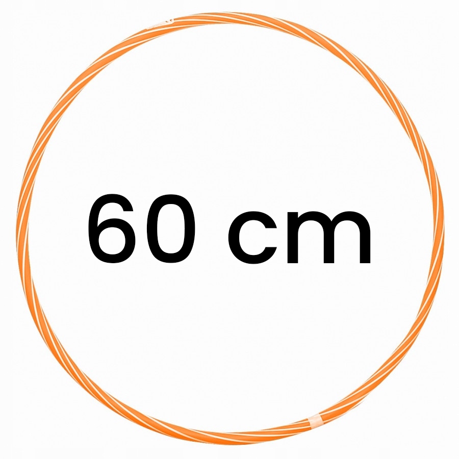 Hula Hop 60cm Kręcony CZAKO