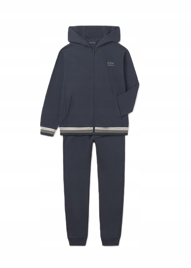Dres Mayoral 7849.53 bawełniany 3 części sportowy granatowy wygodny r.164