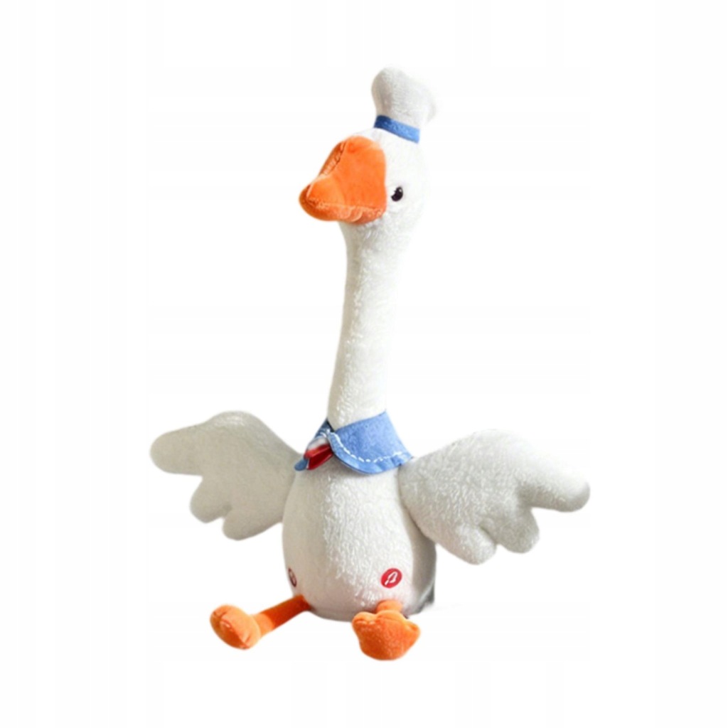Dancing Talking Goose Toy Muzyczna Interaktywna Elektroniczna Gęś Zwierzątko Muszka