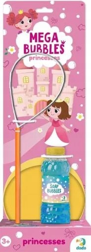 BAŃKI MYDLANE PŁYN I OBRĘCZ MEGA BUBBLES PRINCESSES