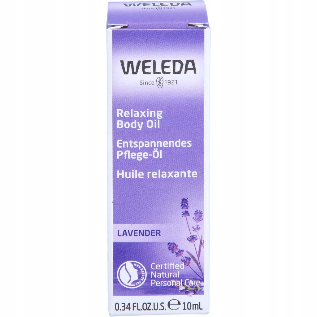 WELEDA Lavendel entspannendes Pflege-Öl, 10 ml
