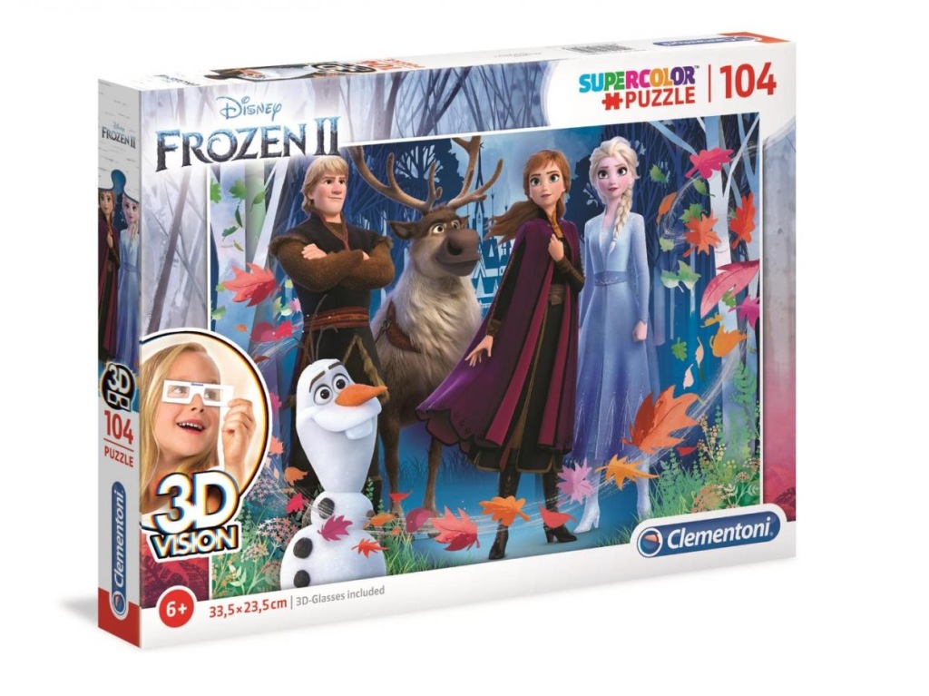 ND17_PU-9200 Clementoni Puzzle 104el 3D VISION Fr
