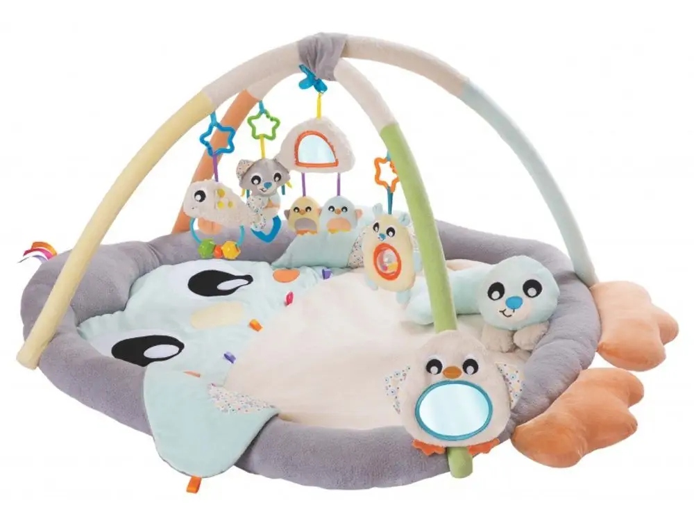 Playgro Luksusowy kocyk do zabawy Pingwin